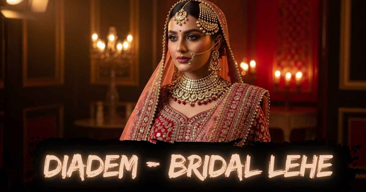 Diadem – Bridal Lehenga: The Symbol of Royal Elegance for Bride